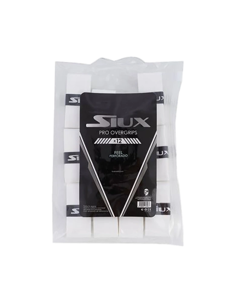 Siux Overgrip Pro Perforeret Hvid 12 stk.