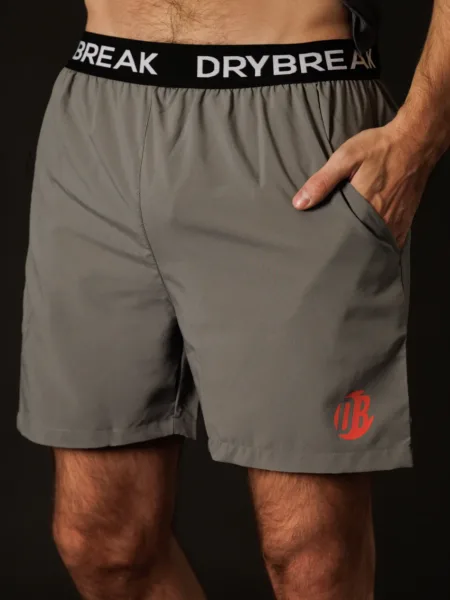 Drybreak Quickdry Shorts Advance - Grå/Grøn
