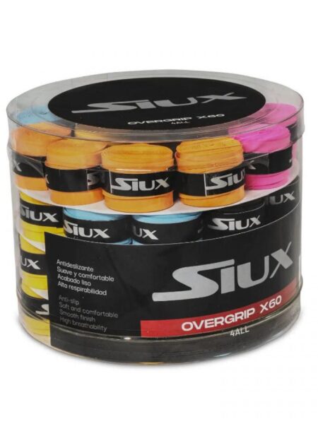 Siux Overgrip Pro flerfarvede 60 stk.