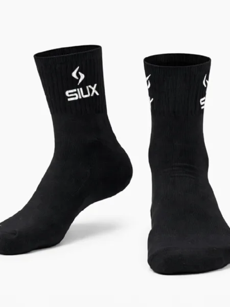 Sorte strømper 3-pak - Medium skaft